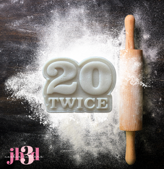 TWENTY Twice - Cutter & Debosser Stamp