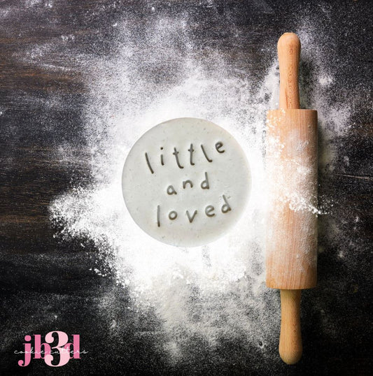 Little and Loved - 70mm Embosser Stamp