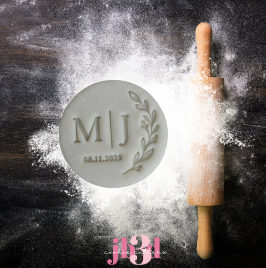 Custom Wedding - 70mm Embosser Stamp