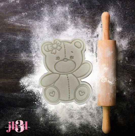 Teddy Bear - Cutter & Embosser Stamp