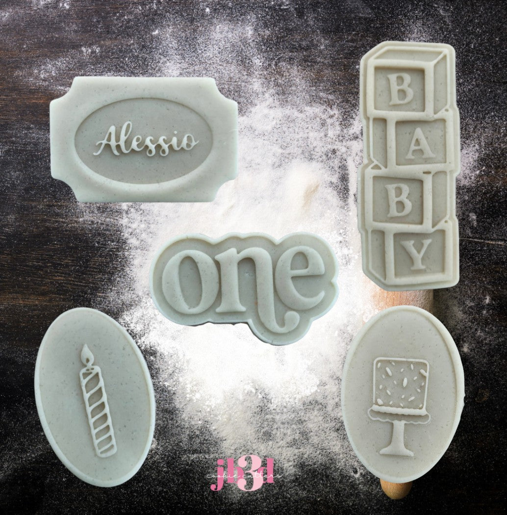 Custom Baby Mixed - Cutters & Debosser Stamps