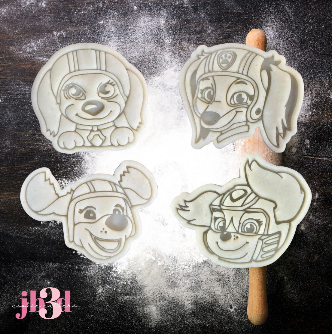 LIBERTY - Paw Patrol x 4 designs