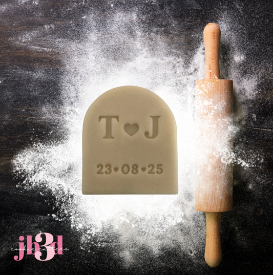 Custom T & J Cutter & Embosser Stamp