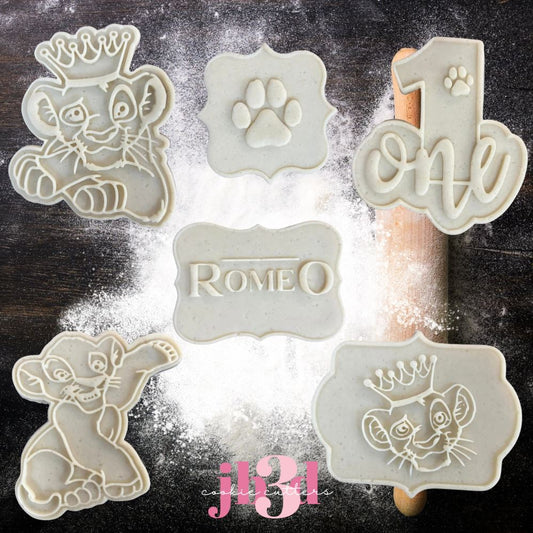 Lion King - Embosser & Debosser Cutter & Stamp Sets
