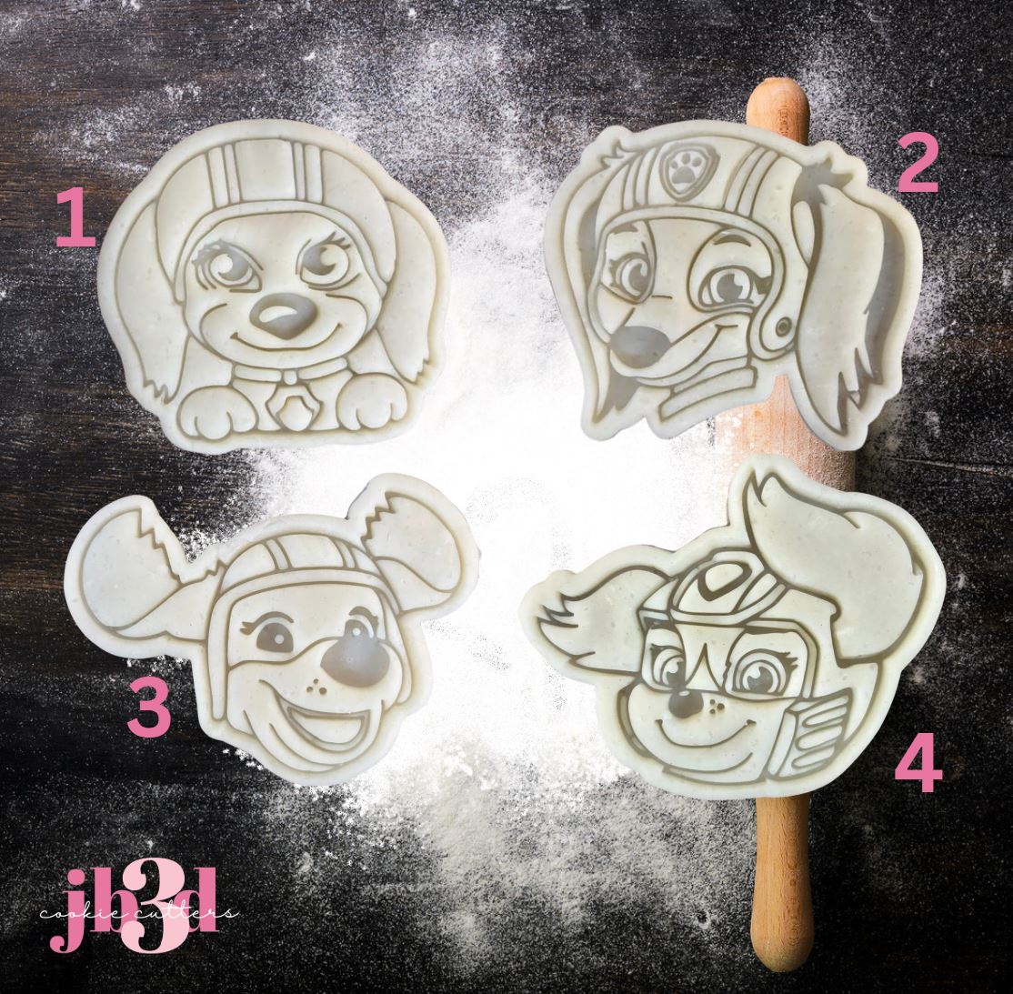 LIBERTY - Paw Patrol x 4 designs
