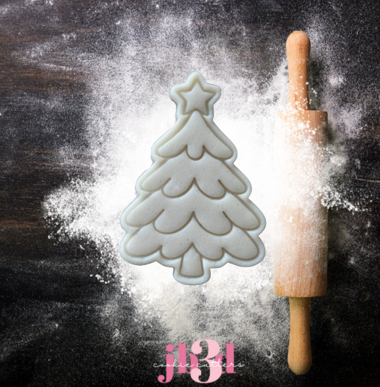 Christmas Trees - Cutters & Embosser Stamps