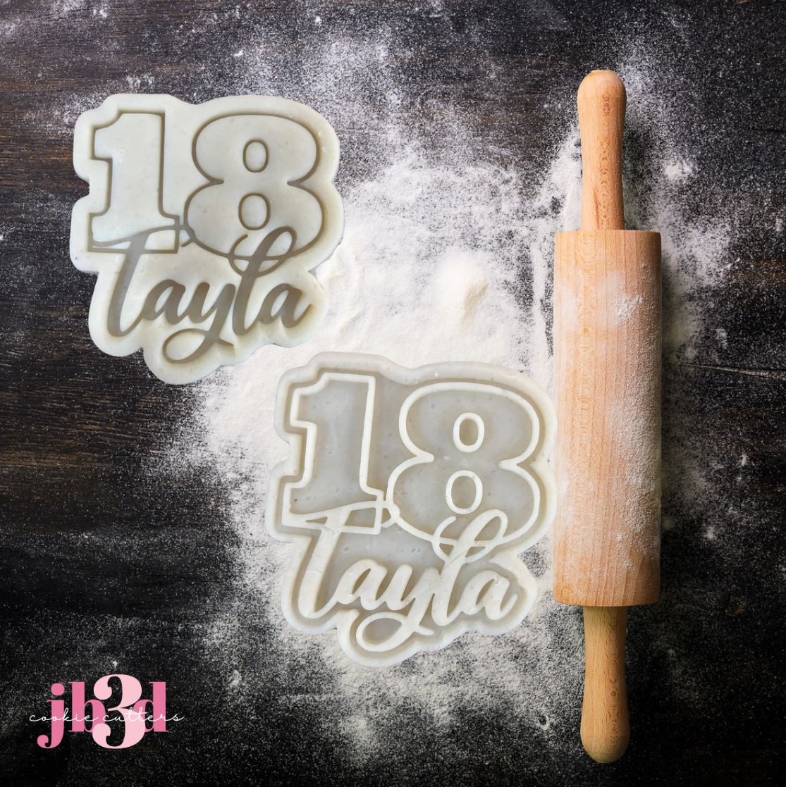 Custom 18th TAYLA - Cutters & Stamps