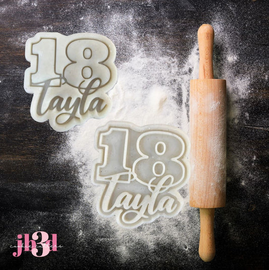 Custom 18th TAYLA - Cutters & Stamps
