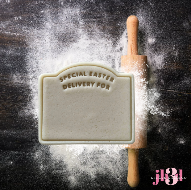 Special Easter Delivery For Sign - Cutter & Embosser Stamp