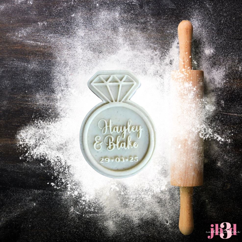 Custom Engagement Set - H&B - Cutters & Stamps