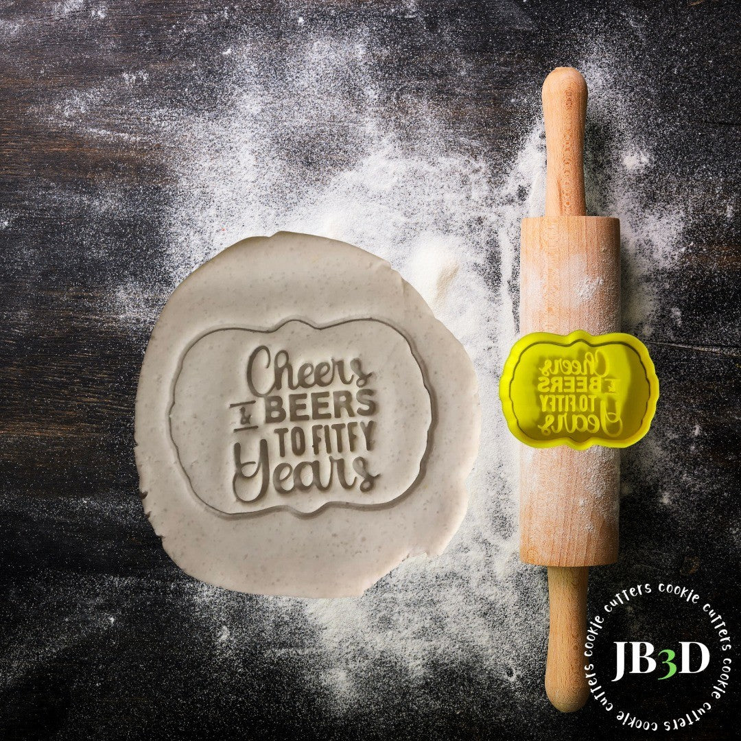 Cheers & Beers to 50 Years - Cutter/Embosser