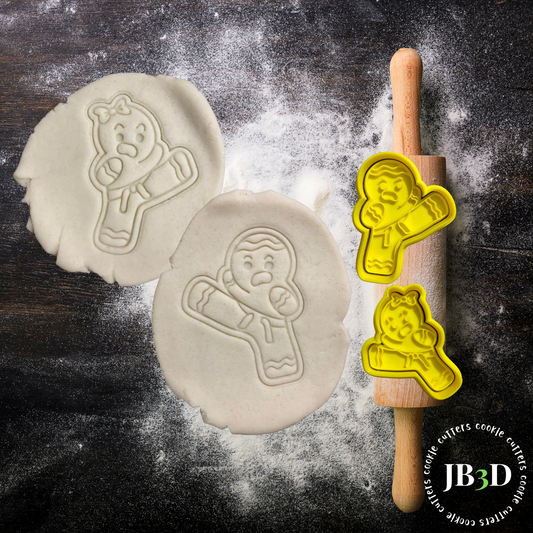 NINJABREAD MEN - Female/Male Cutters/Embossers